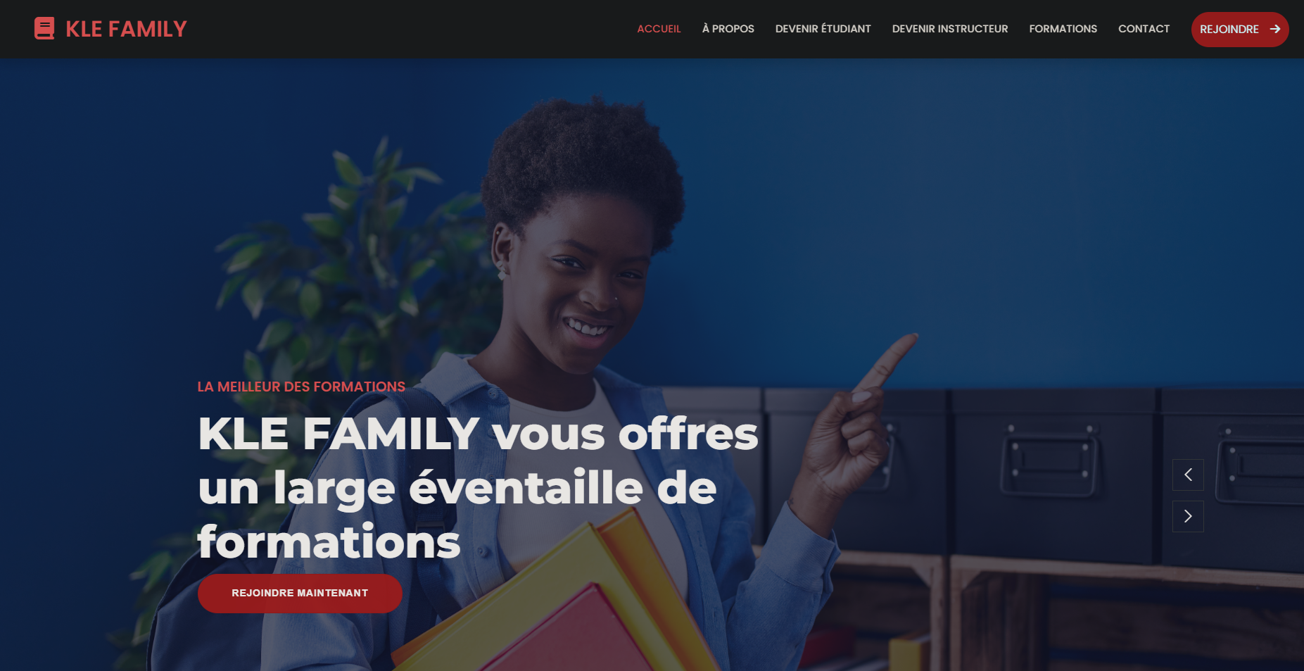 Site vitrine Kle Family